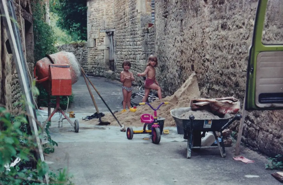 Me and my brother in France